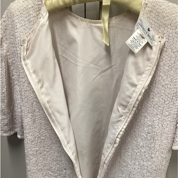 Saks Fifth avenue short sleeve sequin top - Picture 9 of 9